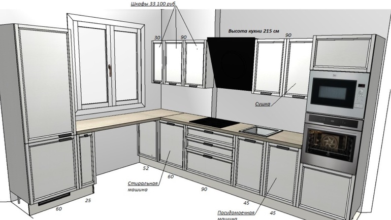 Помогите с кухней