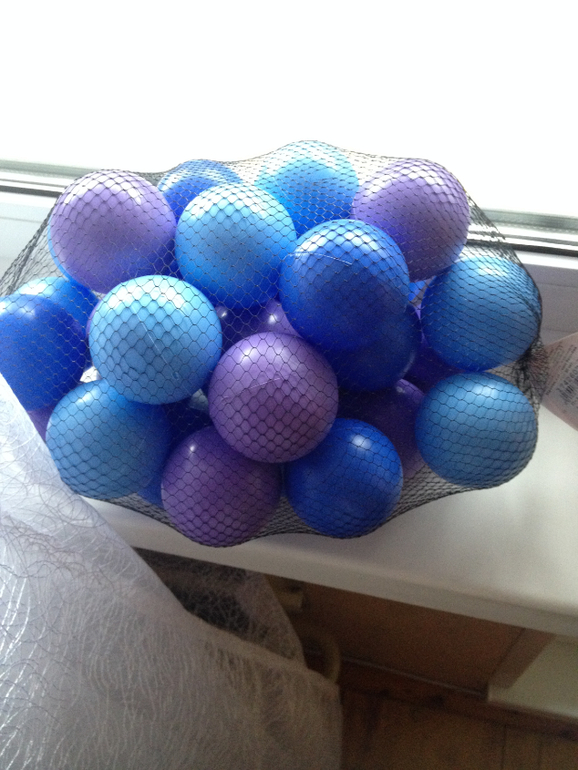 Шарики для сухого бассейна