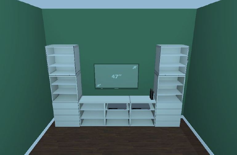 Проект гостинной...прошу помощи