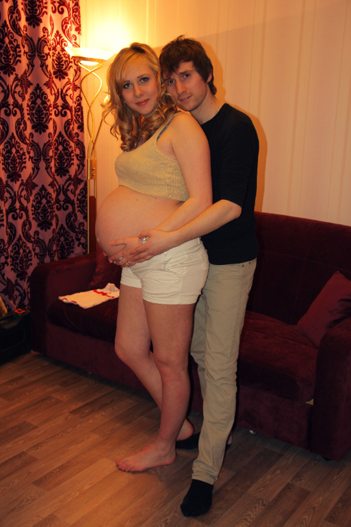 В ожидании ЧУДА или дом. фотосессия на 39-ой неделе