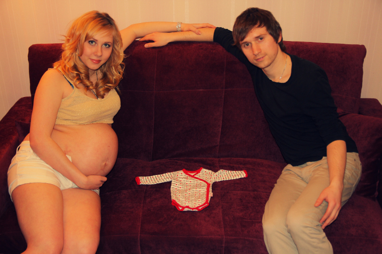 В ожидании ЧУДА или дом. фотосессия на 39-ой неделе