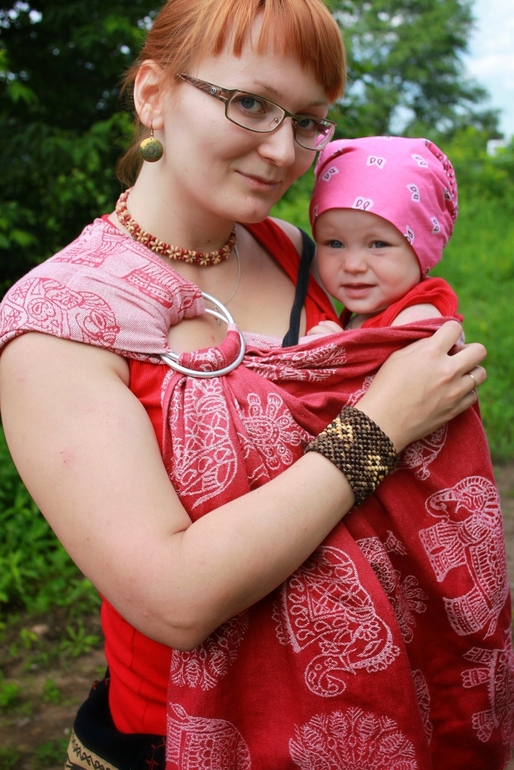 Этнические мотивы на конкурс слингостиля