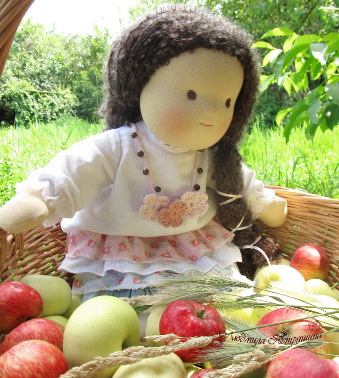 Вальдорфская кукла в стиле Бохо