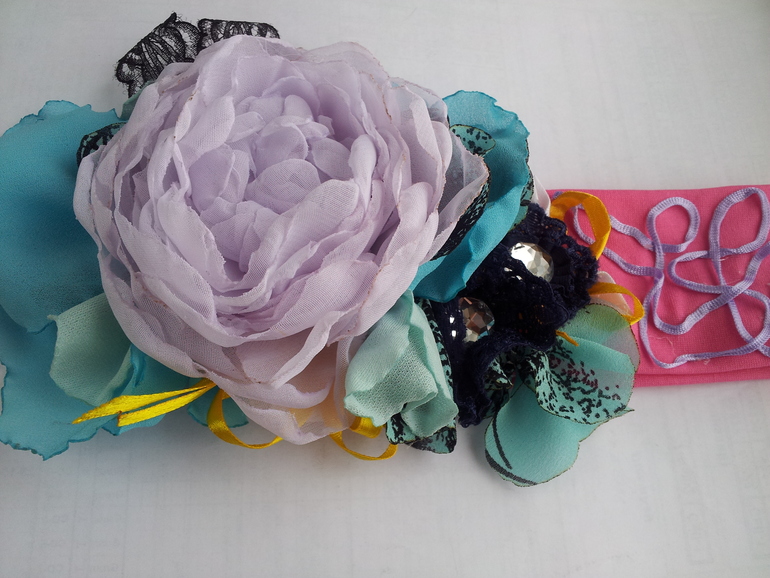 Повязка "Яркая зима"