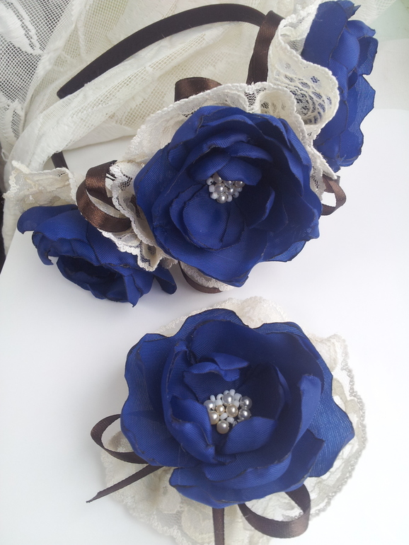 Ободочки, повязочки, броши и др.