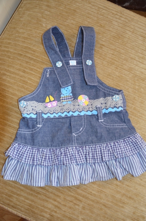 летнее на девочку на рост 62 и 68 см (МНОГО одежды!)