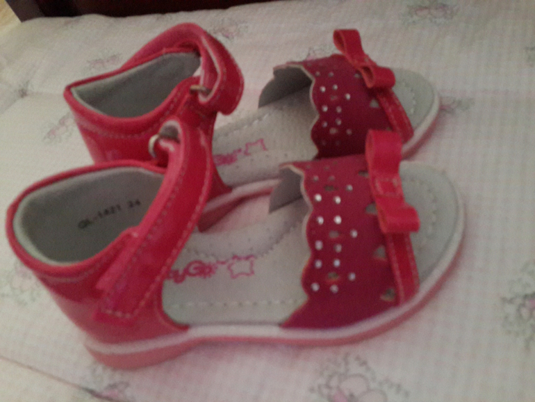 обувь для девочки новая 24р