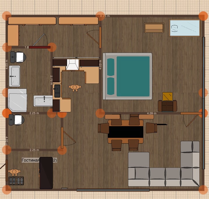 Не знаю, куда деть кухню...))