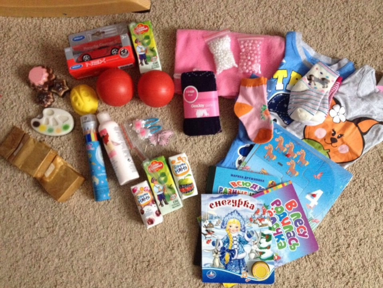 Подарочки ко Дню рождения наших двойняшек