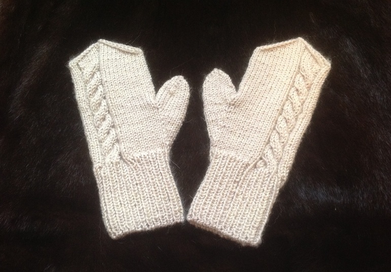 Варежки из Lanalux