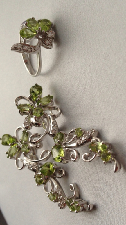 Украшения из серебра 925 пробы