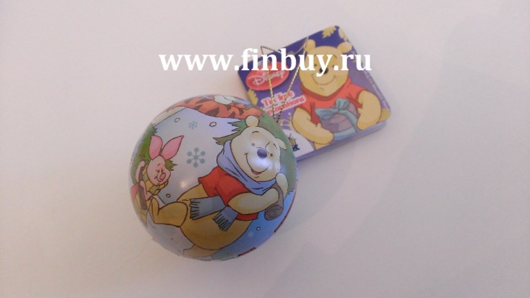 Новогодний шар с конфетами Цена: 95 руб.