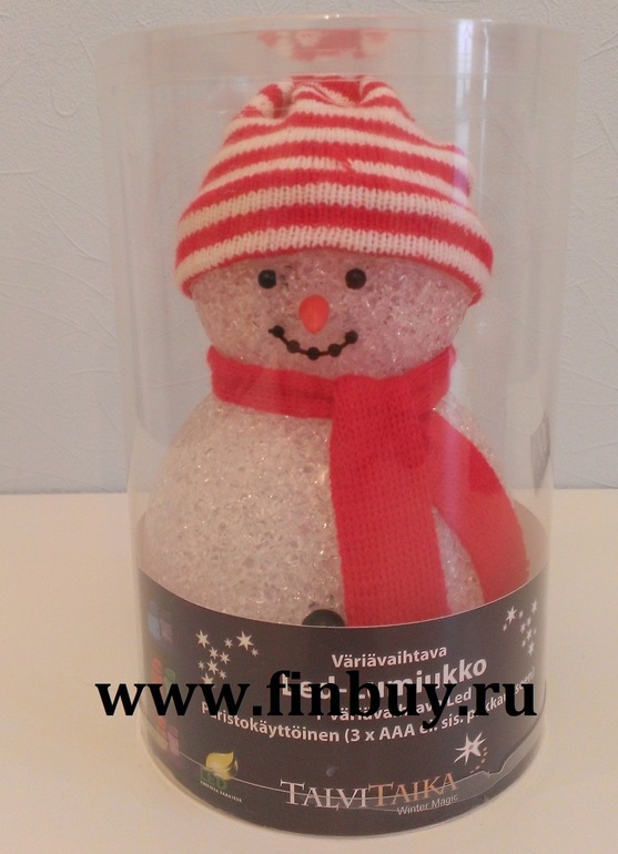 Снеговик на Новый Год! Из Финляндии в наличии. Цена 650 руб.