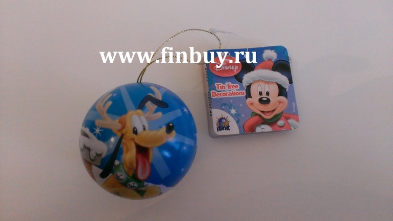 Новогодний шар с конфетами Цена: 95 руб.