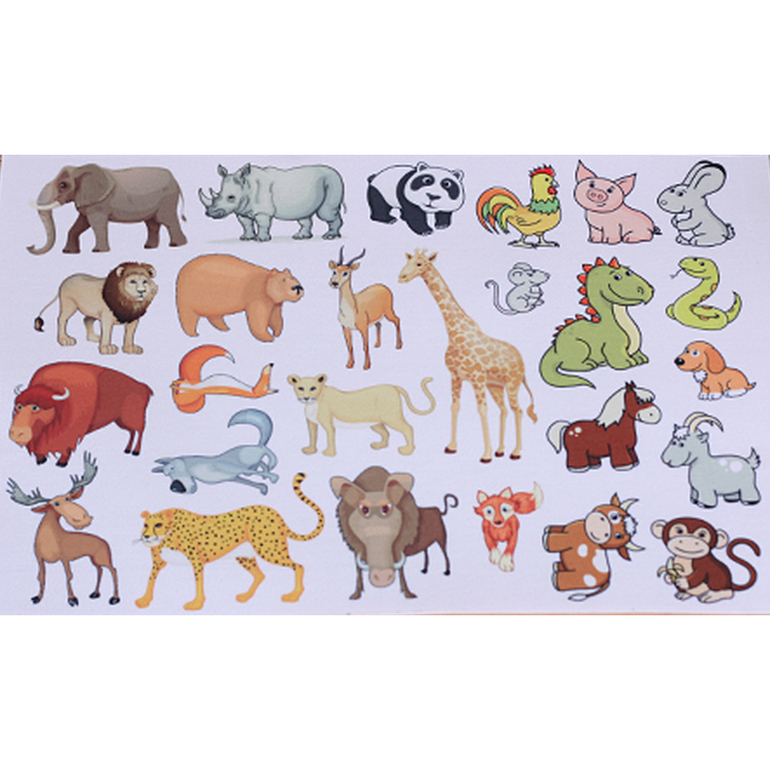 Фетр с рисунком