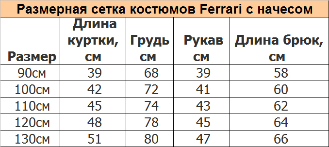 Спортивный костюм Ferrari с легким начесом светло-серый