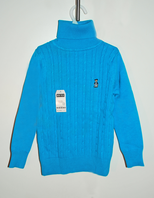 Свитер BYTZ бирюзовый