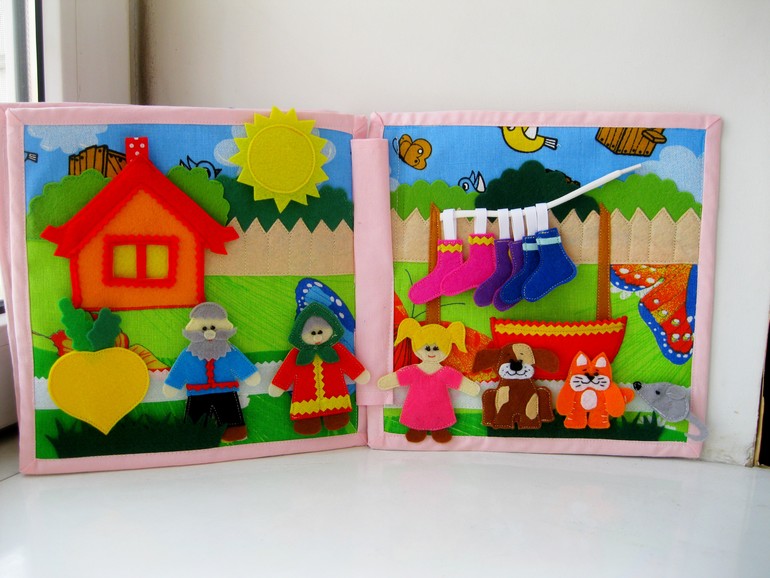 Развивающая книжечка.