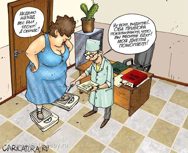 Похудение... оно такое.. похудение : ))))) Юмор :-)