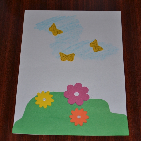 Занятие Бабочка от 1 до 2 лет