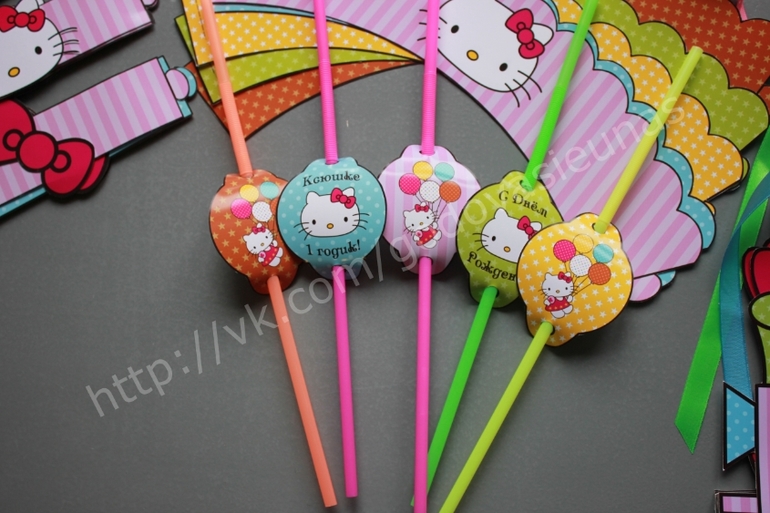 оформление первого Дня Рождения Ксюши в стиле