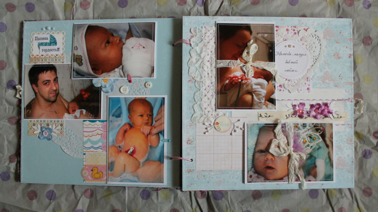 Альбом для малышки Стефании