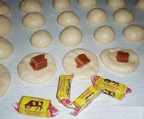 Идея начинки в булочки