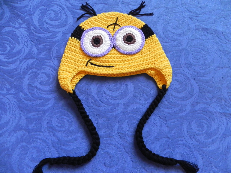 Детская шапка Миньон!