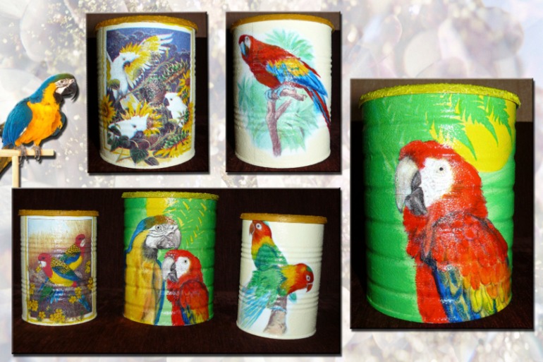 Первые работы в техник