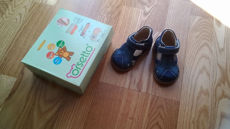 Продам новые ботиночки Orsetto на мальчика, 18 размер