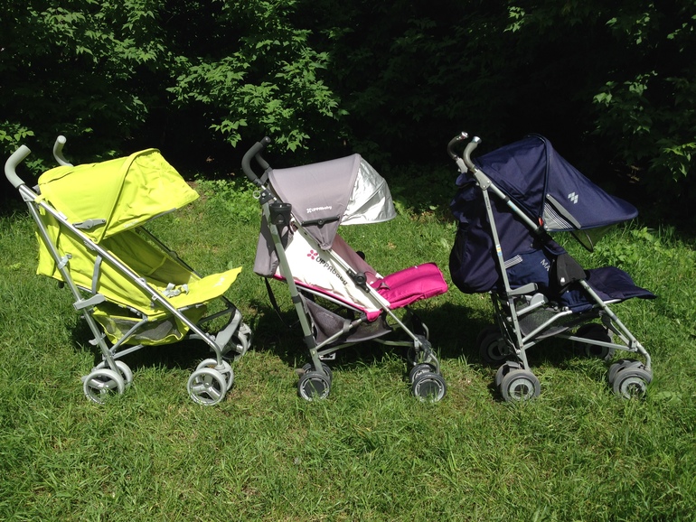 UPPAbaby G-luxe, Joovy Groove и Maclaren xlr.
