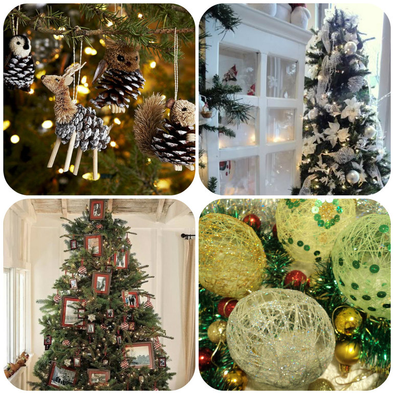 Украшаем елку.