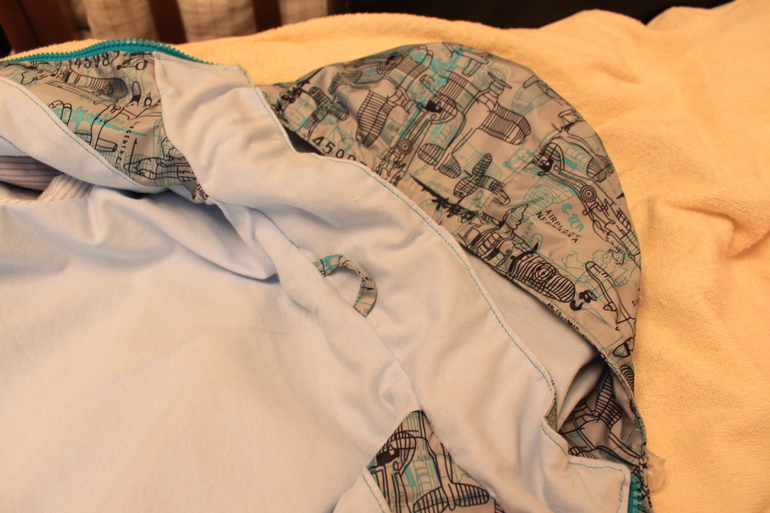 Сшила племяннику ветровку(много фото)