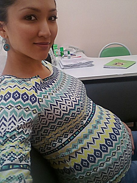 Наша 36 неделя и про курсы для беременных:)
