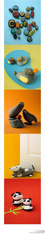 Камни и галька. Идеи творчества с детьми и не только… Часть №2.