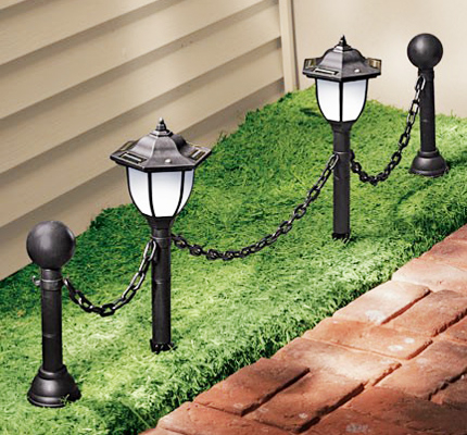 Уличные фонари для дачи