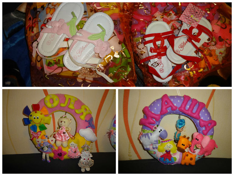 Мега-посылка к годовасию доченьки :)