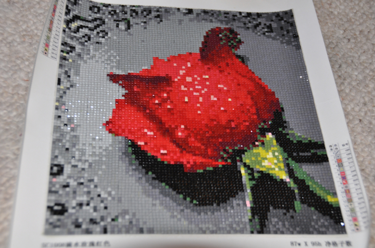 Алмазная роза