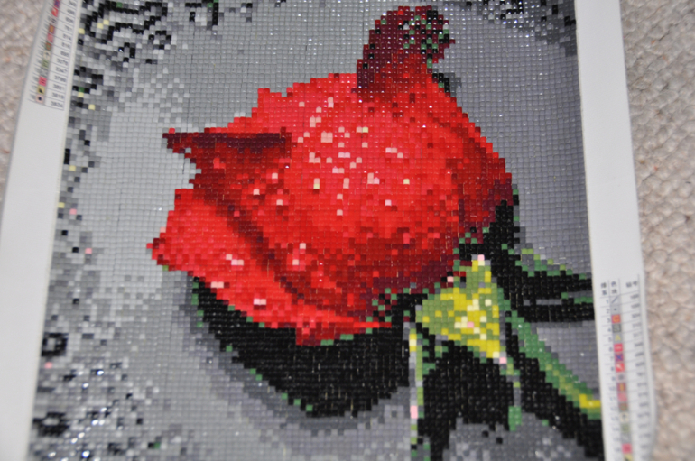 Алмазная роза