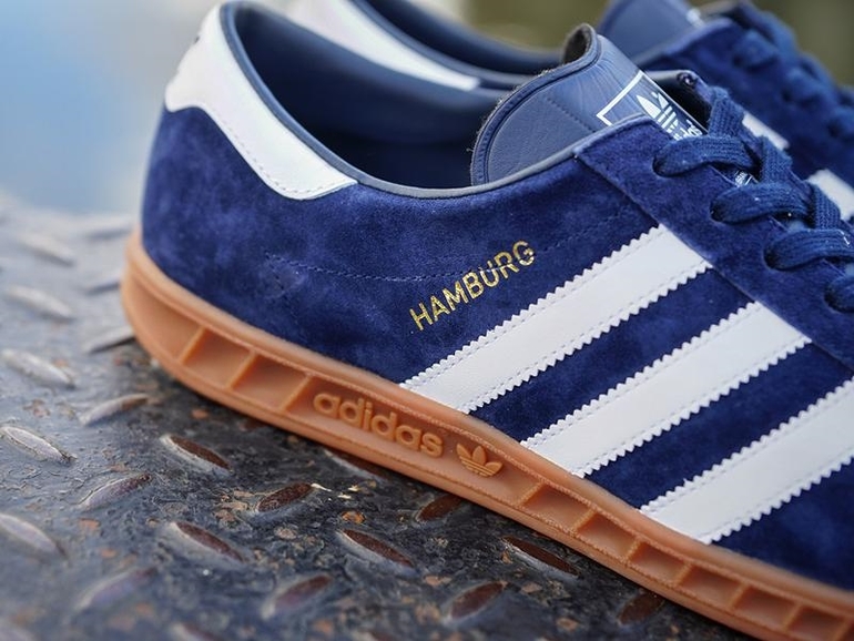 Adidas Hamburg на ноге