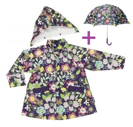 Плащ-дождевик 92-104 + зонтик (Медведково)