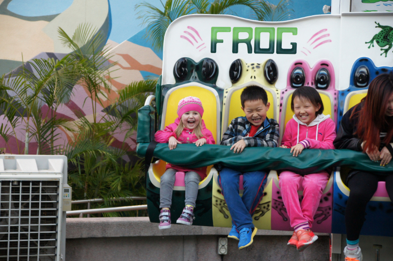 Гонконг с детьми