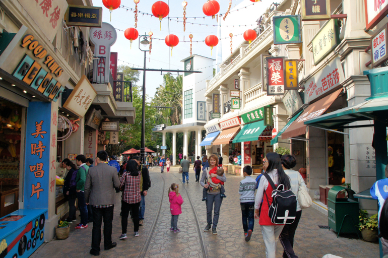 Гонконг с детьми