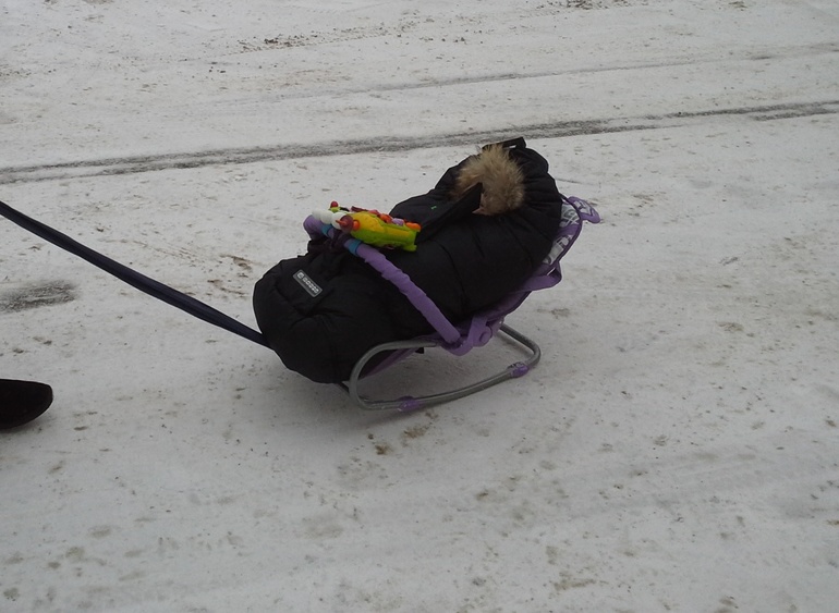 Санки 9месячному ребенку