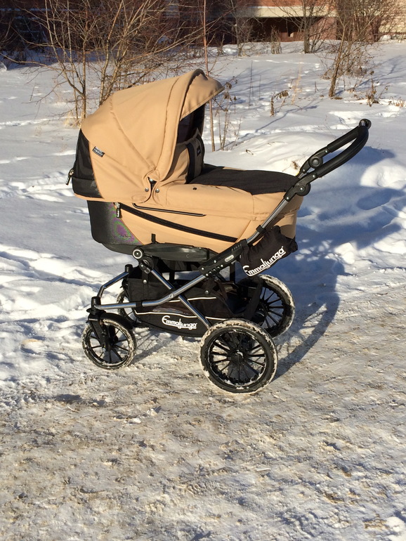 Emmaljunga Edge Duo Combi с шасси Duo S