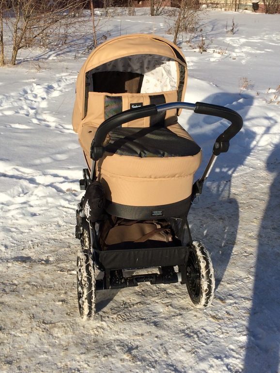 Emmaljunga Edge Duo Combi с шасси Duo S