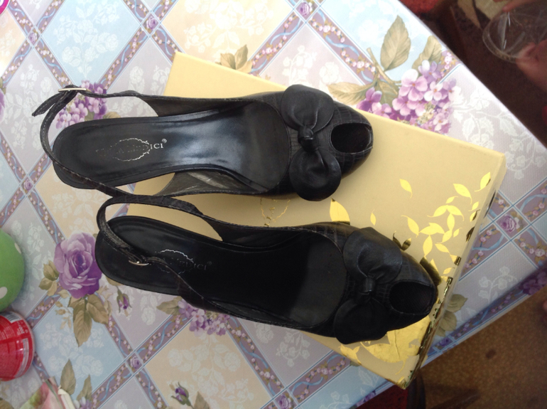 Туфли летние, кожа, размер 37, 400р