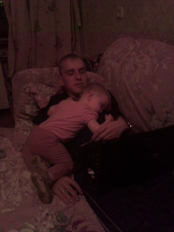 манюня устала!