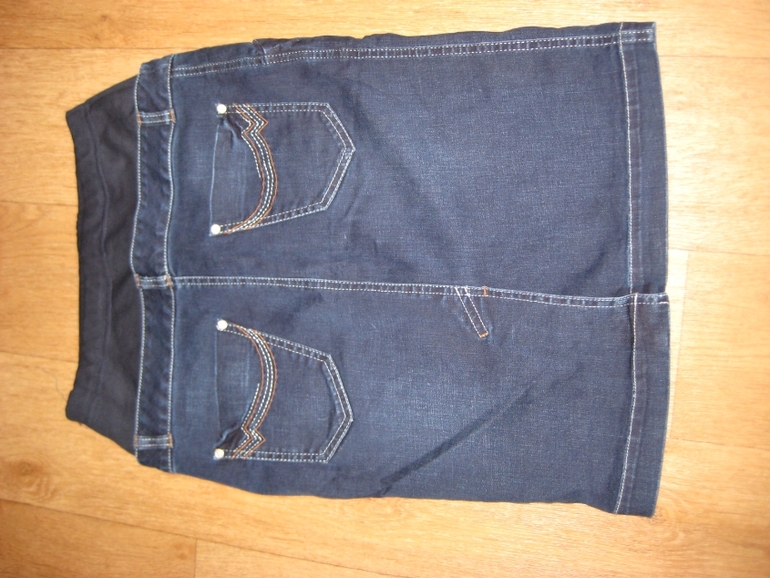 ДЖИНСОВАЯ ЮБКА И ДВОЕ ДЖИНС ДЛЯ БЕРЕМЕННЫХ