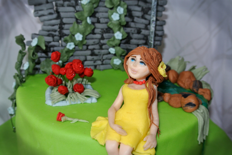 Девушка в желтом